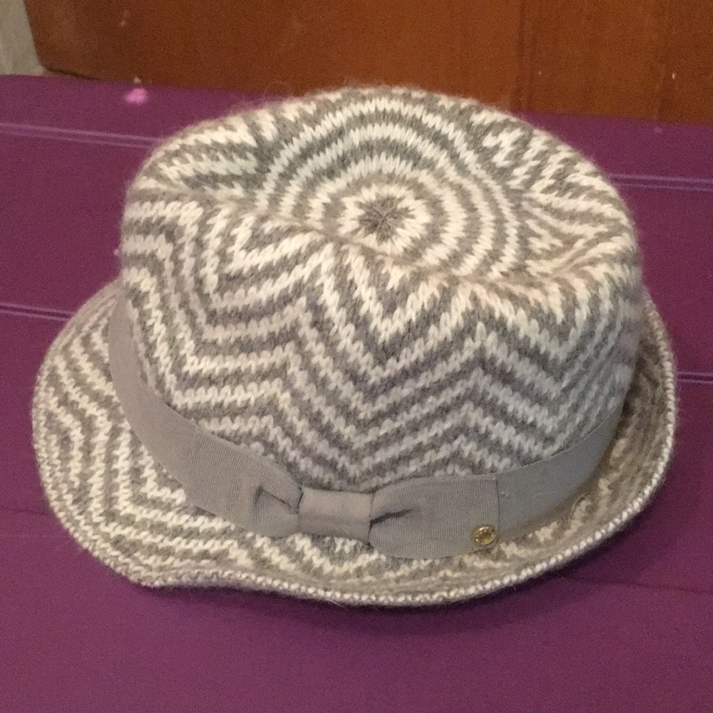 BCBG Crochet Fedora
